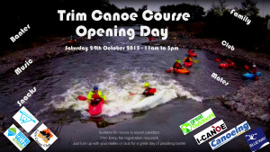 Trim Canoe Course Open Day